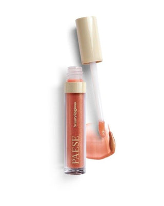 Lip Gloss with Particles for Visually Enhanced Lips Mirror-Like Effect Shade 05 Glazed Lipgloss Paese