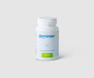 Derminax tablets with zinc and vitamins C, E and B2 for acne, blemishes and imperfections - 1