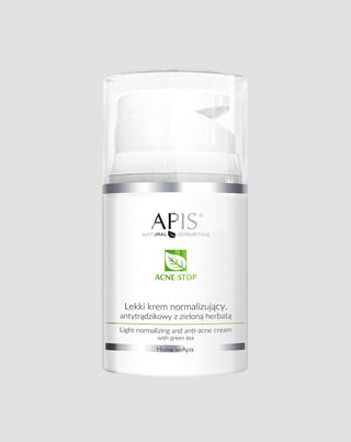 Light Acne-Controlling Normalizing Cream Acne-Stop Home Therapy Apis - 1