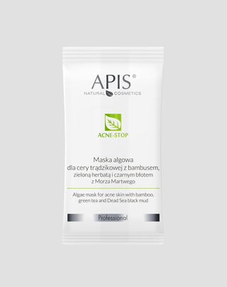 Acne-Controlling Algae Mask with Bamboo and Green Tea Acne-Stop Apis - 1