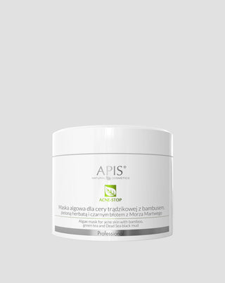 Acne-Controlling Algae Mask with Bamboo, Green Tea, and Black Mud from the Dead Sea Acne-Stop Apis - 1