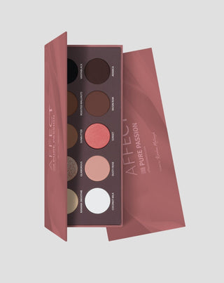 Long-Lasting Pressed Eyeshadow Palette Pure Passion Affect Professional Cosmetics