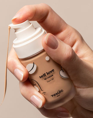 Natural and Eco-Friendly Self Love BB Facial Cream in Natural Beige Shade 30 ml Resibo