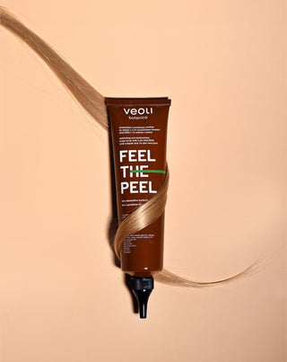 Feel the peel scalp scrub with AHA/BHA acid complex and aloe vera juice by Veoli Botanica - 4