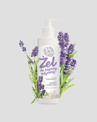 Intimate hygiene gel with lavender oil moisturizing and antibacterial E-Fiore