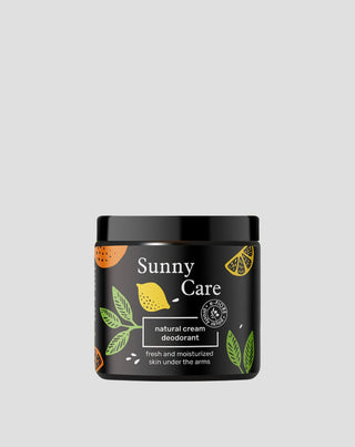 Sunny Care natural cream deodorant to protect against odor E-Fiore