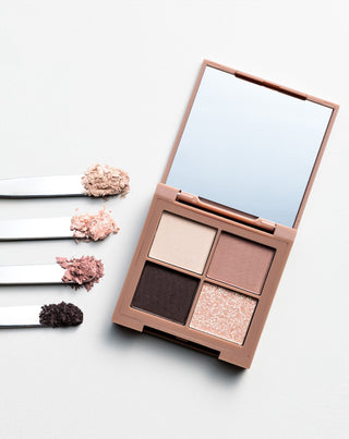 Palette of four eyeshadows in neutral tones Mini Diary Everybody London - 2