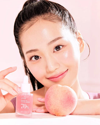 Brightening and smoothing serum with peach and niacinamide Peach 70% Niacinamide Serum ANUA - 3