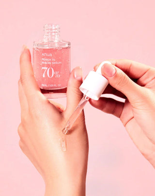 Brightening and smoothing serum with peach and niacinamide Peach 70% Niacinamide Serum ANUA - 2