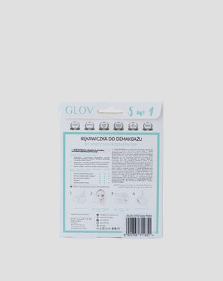 Reusable Makeup Removal and face Cleansing Glove On-The-Go Ivory Glov - 3