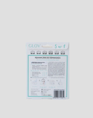 Reusable Makeup Removal and face Cleansing Glove On-The-Go Very Berry Glov - 3