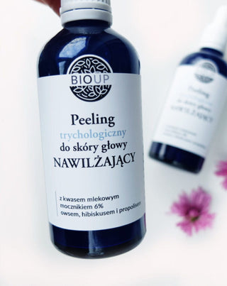 Trichological scrub for moisturizing scalp with hibiscus and urea 6% BIOUP - 2