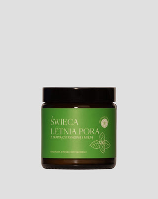 Mglife Summer Season lemongrass and mint scented candle - 1