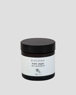 Facial Cream with Argan Oil and Vitamin C for Very Dry Complexion Biosoma