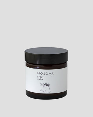Facial Cream with Raspberry and Hyaluronic Acid Nourishing and Moisturising Biosoma - 1