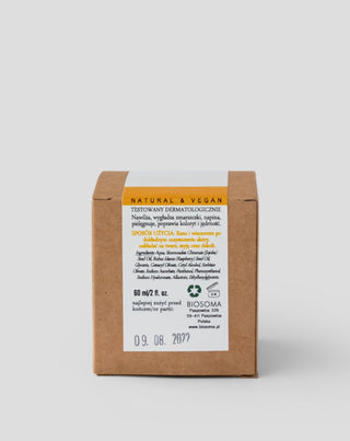 Facial Cream with Raspberry and Hyaluronic Acid Nourishing and Moisturising Biosoma - 3