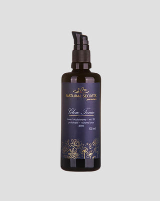 Natural Secrets face toner with PHA acids to brighten blemishes and tighten pores