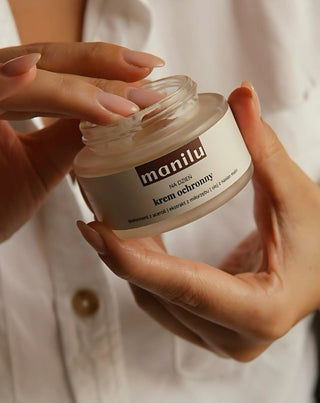 Protective Day Cream with Shea Butter, Vitamin C, and Raspberry Seed Oil Manilu - 2