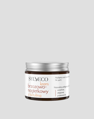 Soothing and Regenerating Cream for Sensitive Skin Birch and Calendula with Betulin Sylveco - 1