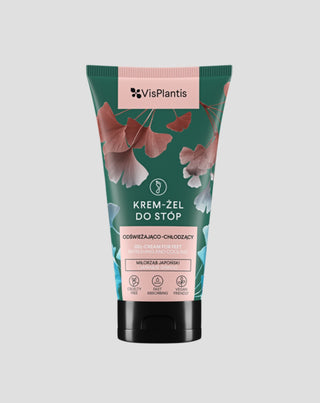 Refreshing and Cooling Foot Cream with Japanese Ginkgo Extract Vis Plantis - 1