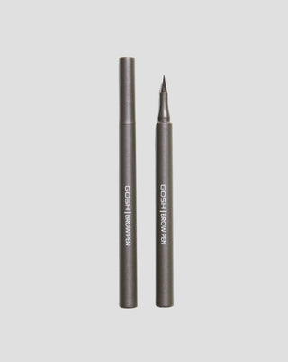 Precision eyebrow styling pen with applicator effect up to 24h color 002 Grey Brown Gosh - 1