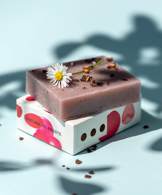 100% Natural Raspberry Soda Bar Soap with Traditional Oils Opcja Natura - 2