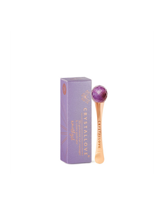 3D Eye Massager with Amethyst and Cream Applicator Crystallove - 1