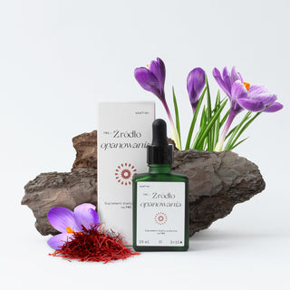 Liquid supplement for PMS A source of composure with saffron and blueberry Rivereen extract - 2