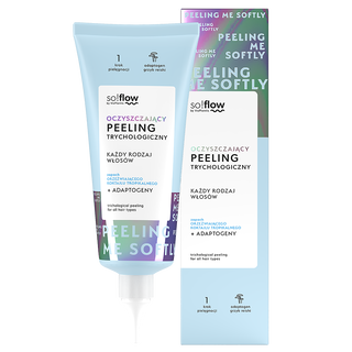 Trichological scalp scrub with the scent of a refreshing tropical cocktail so!flow - 1