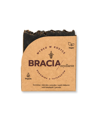 Antibacterial and Antifungal Solid Soap with Mud and Calamus Bracia Mydlarze