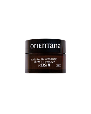 Natural Vegan Night Facial Cream for Early Signs of Ageing with Reishi Mushroom Orientana - 1