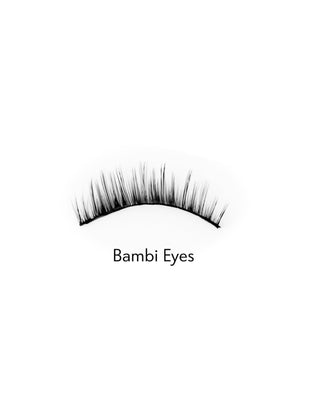 Bamm!Lashes Bambi Eyes 2D false strip eyelashes for repeated use soft and light - 2