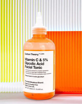 Tonic with 5% glycolic acid and vitamin C for hyperpigmentation SupaVIT-C Tonic Carbon Theory_2 - 2