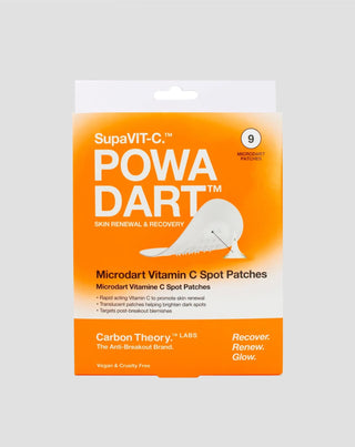 Microneedle patches for hyperpigmentation with vitamin C SupaVit-C Powa Dart Carbon Theory - 1