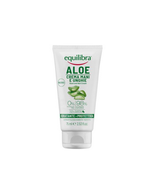 Aloe vera hand and nail cream with beeswax and vit. E Equilibra - 1