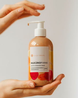 Moisturizing Milk-Moisturizing Face Cleanser and Makeup Remover Natura Option_1 - 2