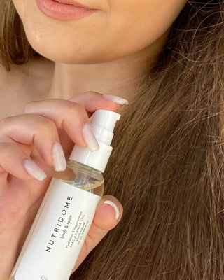 Nutridome macadamia oil 100% natural restoring shine to hair - 3