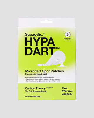 Microneedle patches for eczema with salicylic acid Supacylic Hypa Dart Carbon Theory - 1