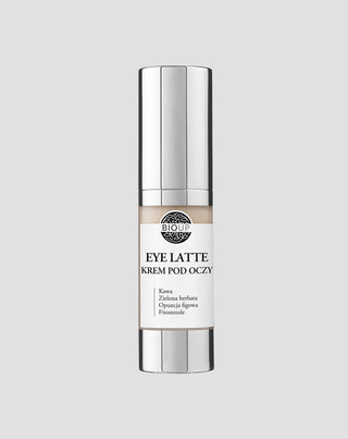Velvety Eye Cream with Caffeine and Stem Cells Eye Latte BIOUP - 1