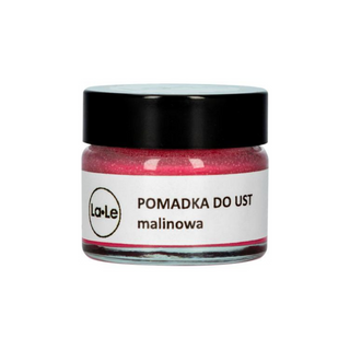 Raspberry moisturizing lipstick with shea butter base La-Le - 1