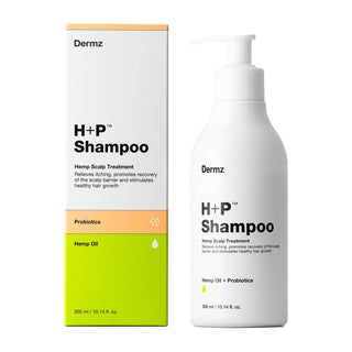 Hemp shampoo with probiotics to combat itchy and flaky scalp H+P Dermz - 3