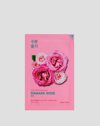 Nourishing sheet mask with damask rose extract Pure Essence Mask Sheet Holika Holika. - 1