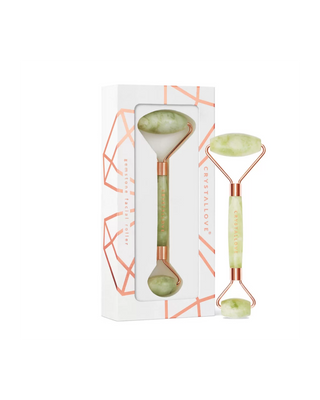 Facial Massager Jade - Natural Stone of Youth Jade Roller Crystallove - 1