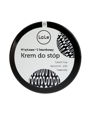 Foot cream with lanolin and urea for cracked, rough and dry heel skin La-Le - 1