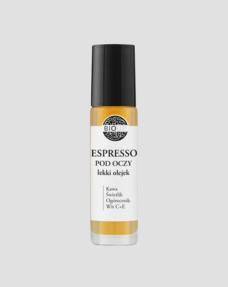 Light Anti-Ageing Under-Eye Oil with Calendula and Starflower Oil Espresso BIOUP - 1