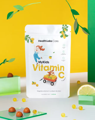 Vegan Vitamin C Gummies for Children MyKids Vitamin C Health Labs Care 60 pcs.