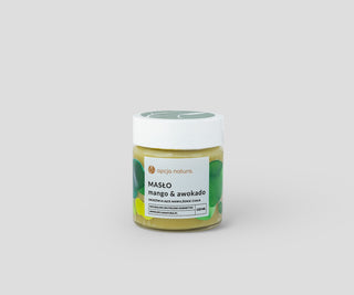 Body Butter for Dry, Damaged, and Sunburned Skin Mango and Avocado Opcja Natura - 1