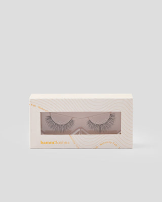 Bamm!Lashes Naturally Fab 2D false eyelashes for repeated use resistant to deformation - 1