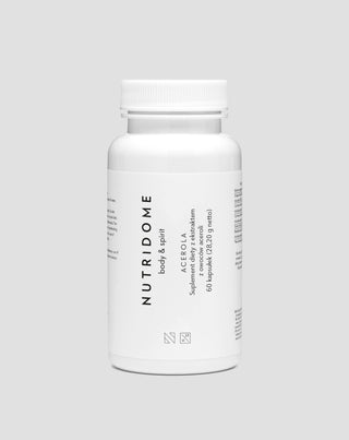 Nutridome Acerola tablets with natural acerola fruit extract 60 capsules