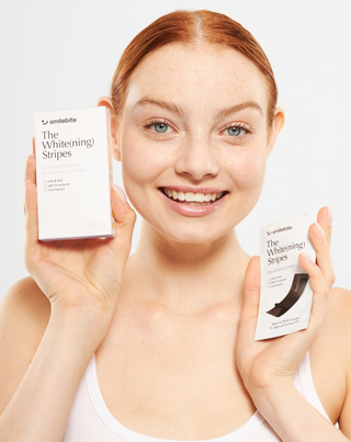 The White(ning) Stripes Smilebite teeth whitening strips set of 28 pcs.